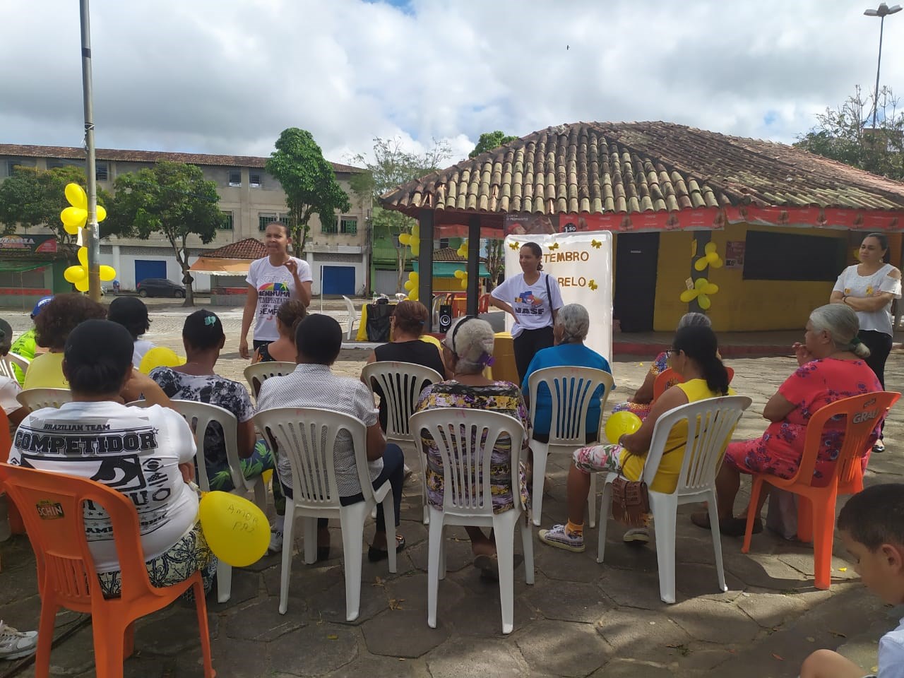 Camacã: PSF Luís Castro II realiza momento com idosos sobre Setembro Amarelo

